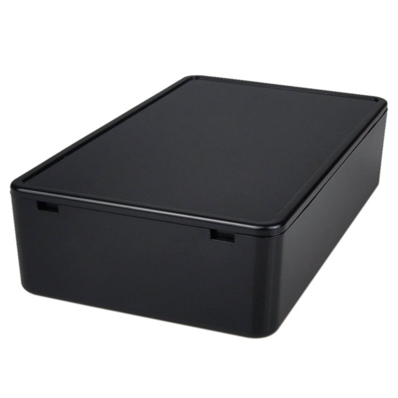 Pinfox 5 pack Electronic Prototype ABS Plastic Junction Project Box Enclosure 100mm by 60mm by 25mm for Portable, Arduino DIY (Black) - Image 4